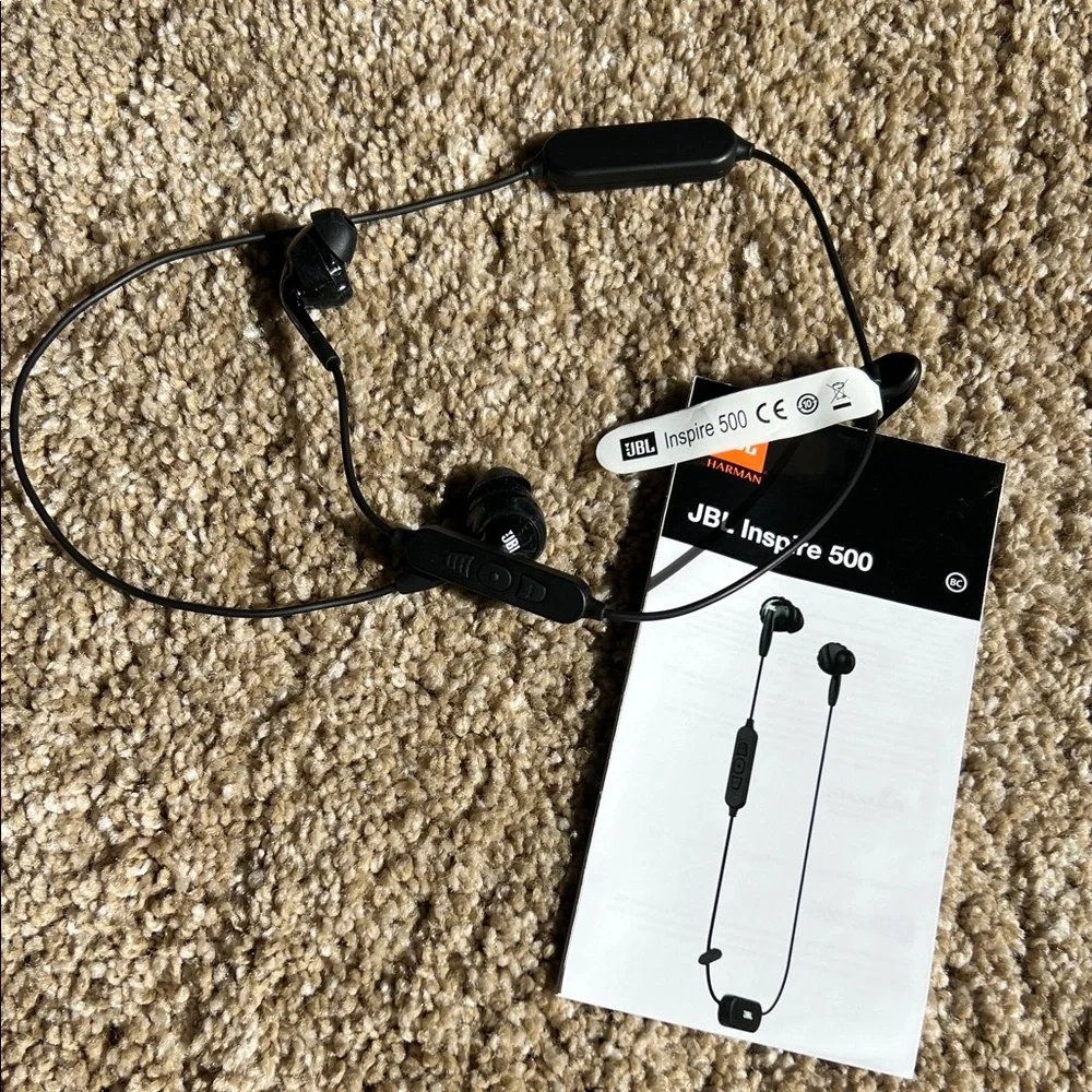 JBL Inspire 500 Black Wireless Headphones